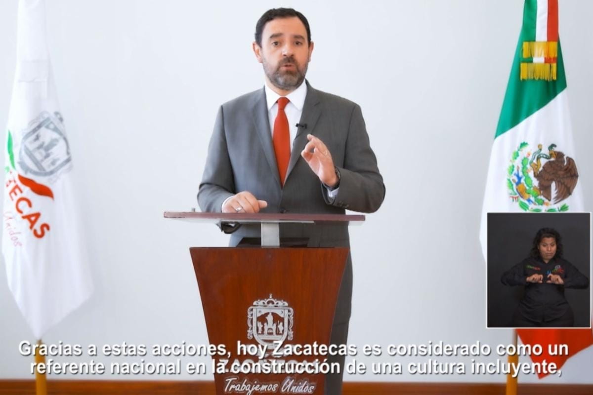 ZACATECAS, REFERENTE NACIONAL EN INCLUSIÓN: GOBERNADOR TELLO