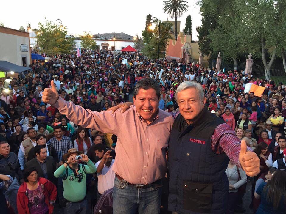 Espaldarazo de AMLO a David Monreal: son “politiquerías” las acusaciones en su contra