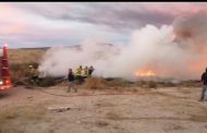 SE REGISTRA INCENDIO EN SOMBRERETE
