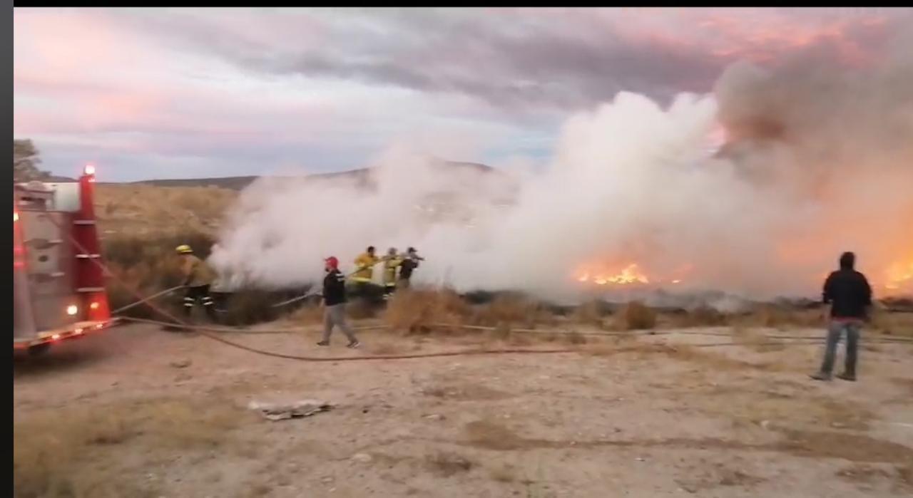 SE REGISTRA INCENDIO EN SOMBRERETE