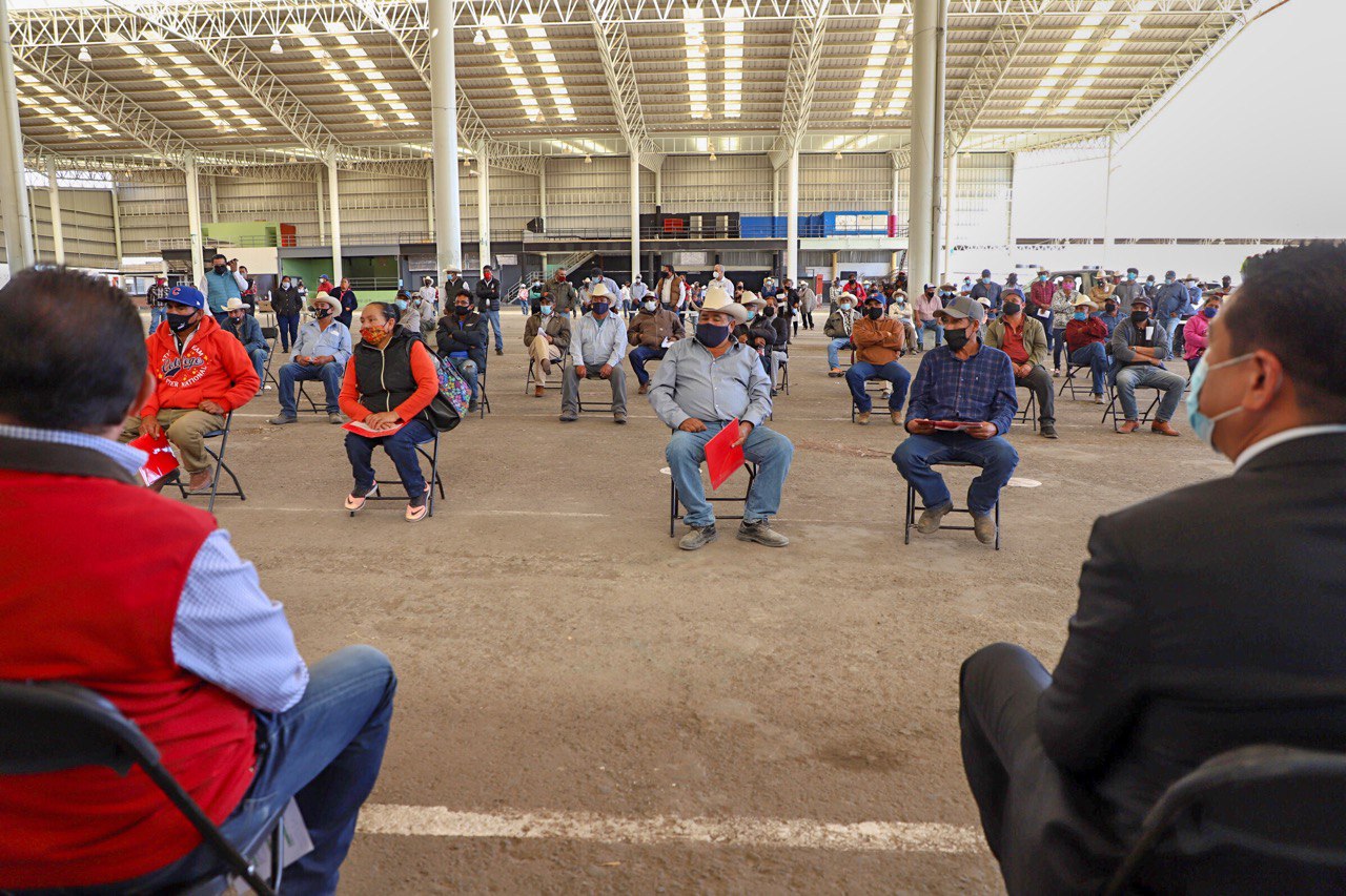ENTREGAN PAGOS DE SEGURO CATASTRÓFICO A PRODUCTORES DE FRIJOL