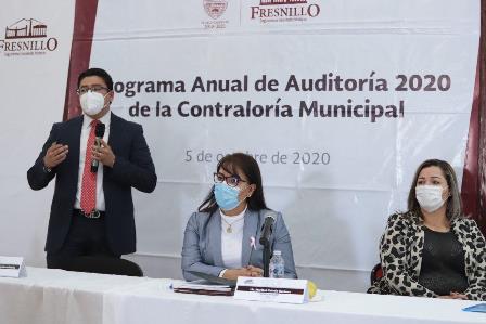 PRESENTAN PROGRAMA ANUAL DE AUDITORÍAS 2020