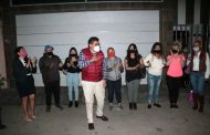 ENCIENDE SAÚL MONREAL LAS LUMINARIAS LED EN LA COLONIA PERIODISTAS