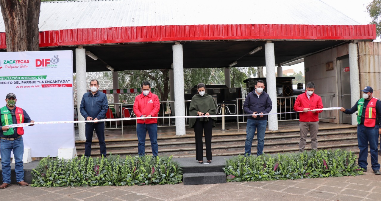 ENTREGA CRISTINA RODRÍGUEZ REHABILITACIÓN DEL TRENECITO DEL PARQUE LA ENCANTADA