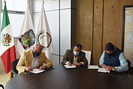 FIRMAN CONVENIO LA FGJE Y EL IEEZ  PROCURAN PROCESO LEGAL