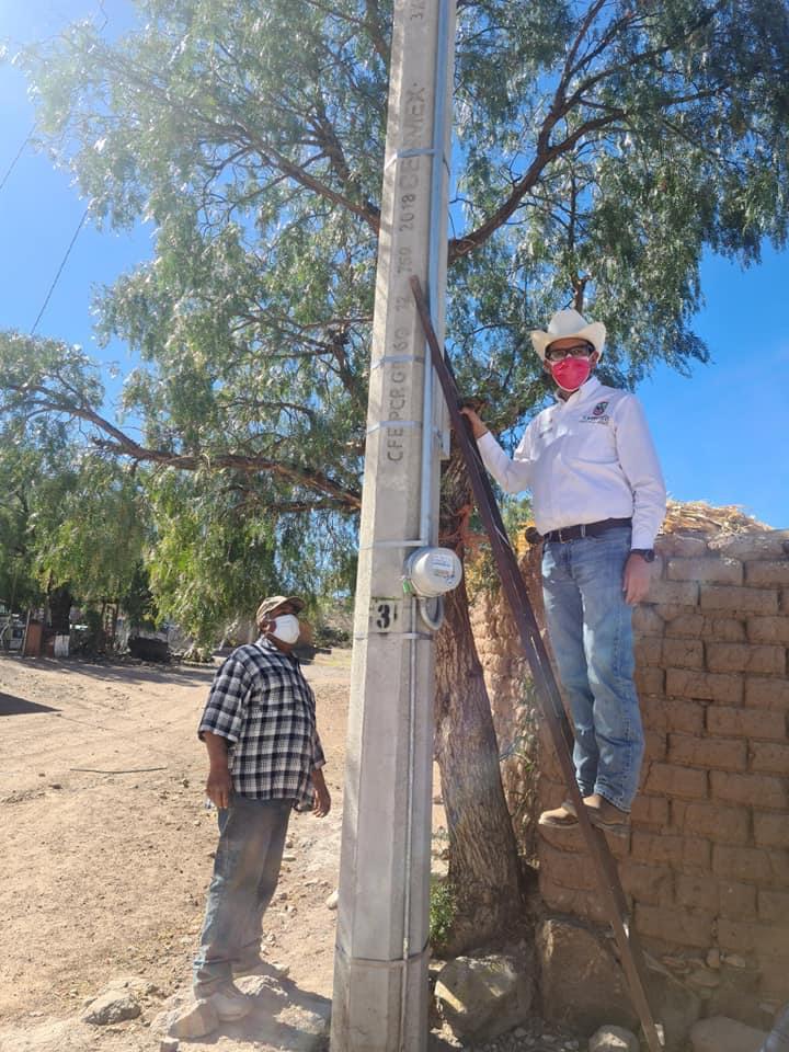 SUMAN YA, 48 AMPLIACIONES DE RED ELÉCTRICA EN COMUNIDADES Y CABECERA MUNICIPAL DE SOMBRERETE.