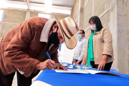 REGULARIZA GOBIERNO DEL ESTADO PREDIOS EN CALERA