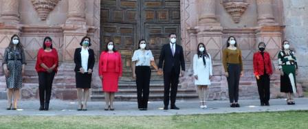 DIALOGAN FUNCIONARIAS Y GOBERNADOR EN TORNO A RETOS Y AVANCES EN POLÍTICAS DE IGUALDAD