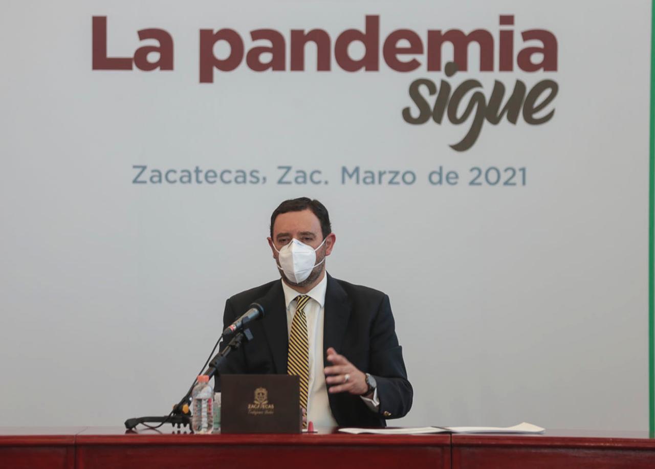 TODOS LOS ADULTOS MAYORES DE ZACATECAS SERÁN VACUNADOS: GOBERNADOR ALEJANDRO TELLO