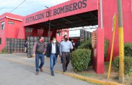 MARTÍN ÁLVAREZ SUPERVISA EL TRABAJO DE PROTECCIÓN CIVIL Y BOMBEROS