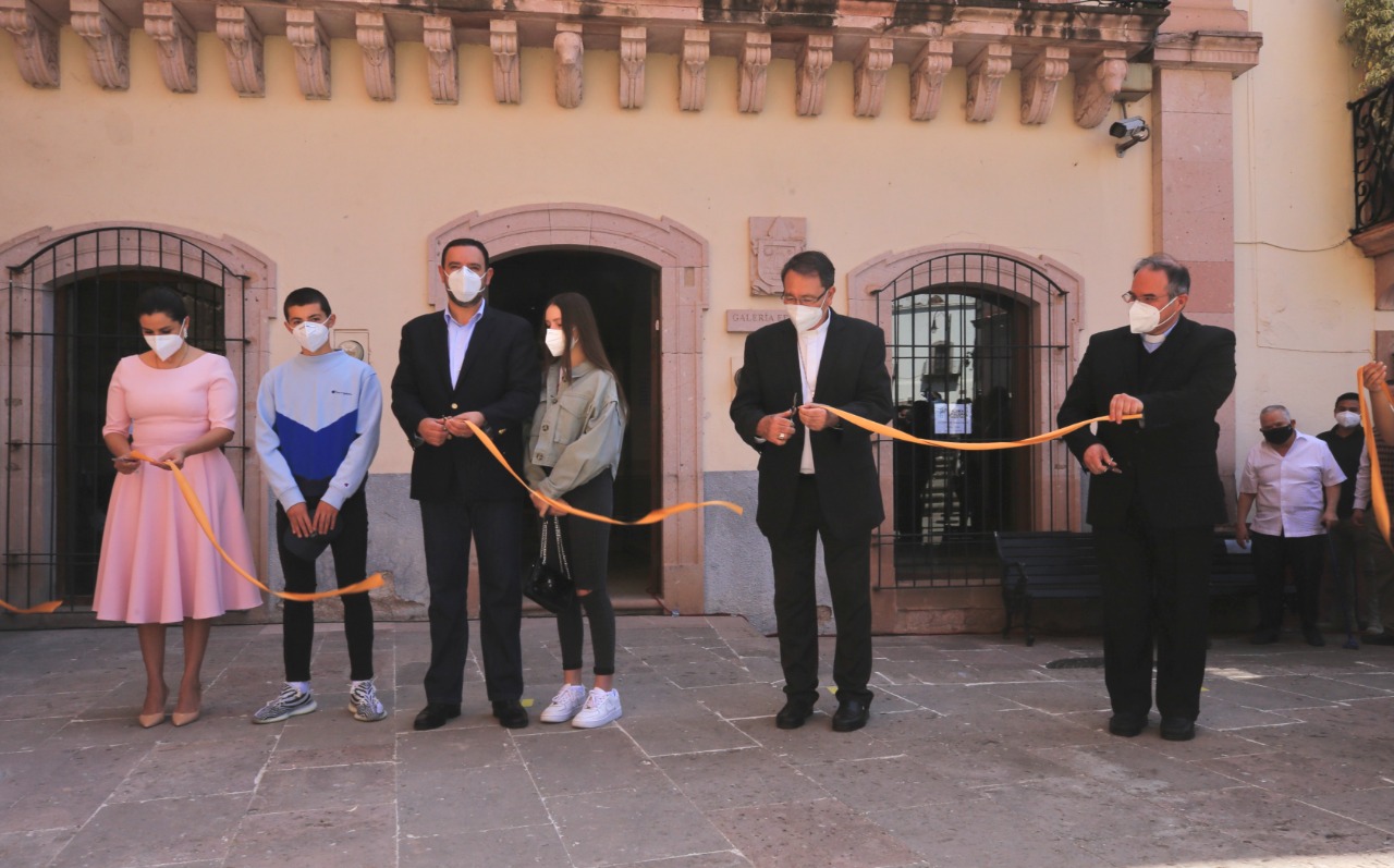 INAUGURA GOBERNADOR TELLO REAPERTURA DE GALERÍA ESPISCOPAL; ENRIQUECERÁ LA OFERTA CULTURAL DE ZACATECAS