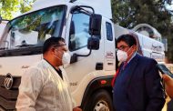 El MUNICIPIO ARRENDA UN CAMIÓN SANITIZANTE COMO PARTE DE LA ESTRATEGIA DE PREVENCIÓN ANTE EL COVID
