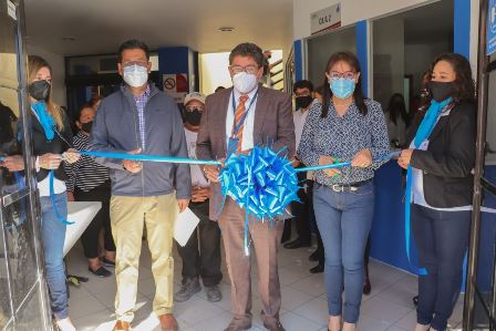 EL ALCALDE, SAÚL MONREAL INAUGURA LAS NUEVAS OFICINAS DEL SIAPASF