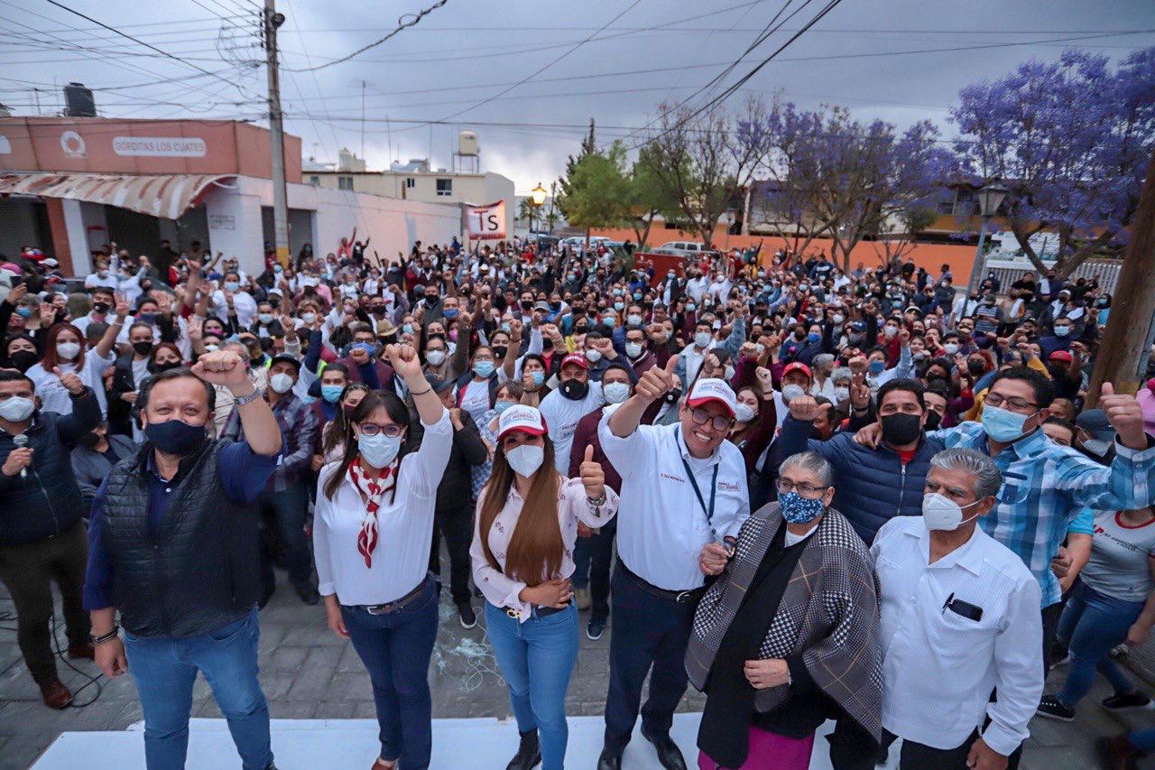 INICIA SAÚL MONREAL CAMPAÑA EN LA COLONIA FRANCISCO GOITIA