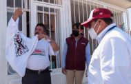 SE COMPROMETE SAÚL MONREAL A ATENDER LAS NECESIDADES DE LA COLONIA ABEL DÁVILA