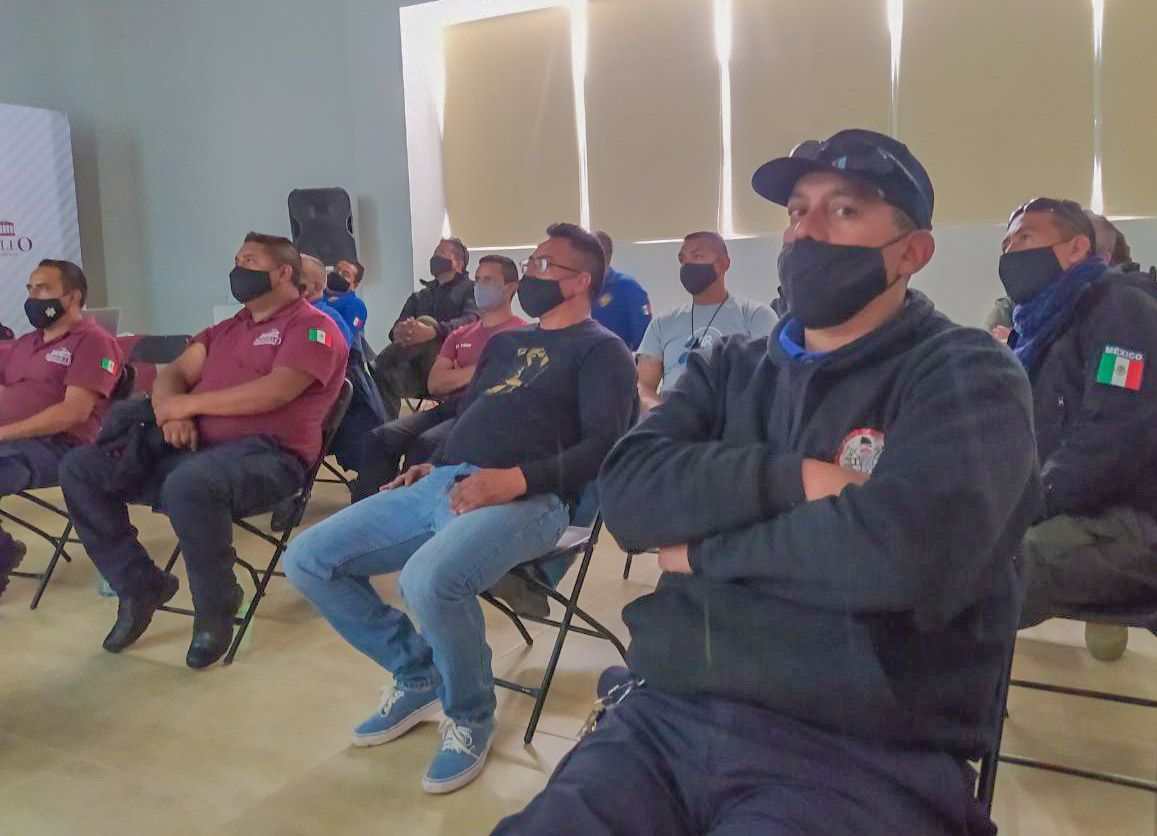 CAPACITAN A PERSONAL DE PROTECCIÓN CIVIL Y BOMBEROS SOBRE EL ACTUAR ANTE SITUACIONES DE VIOLENCIA