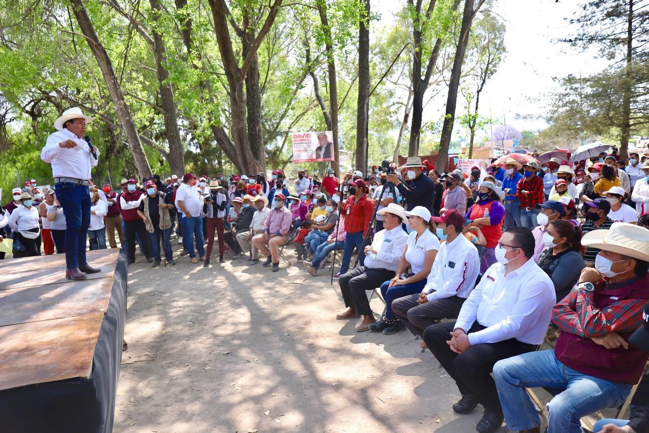 Pinos van a tener gobernador: David Monreal Ávila