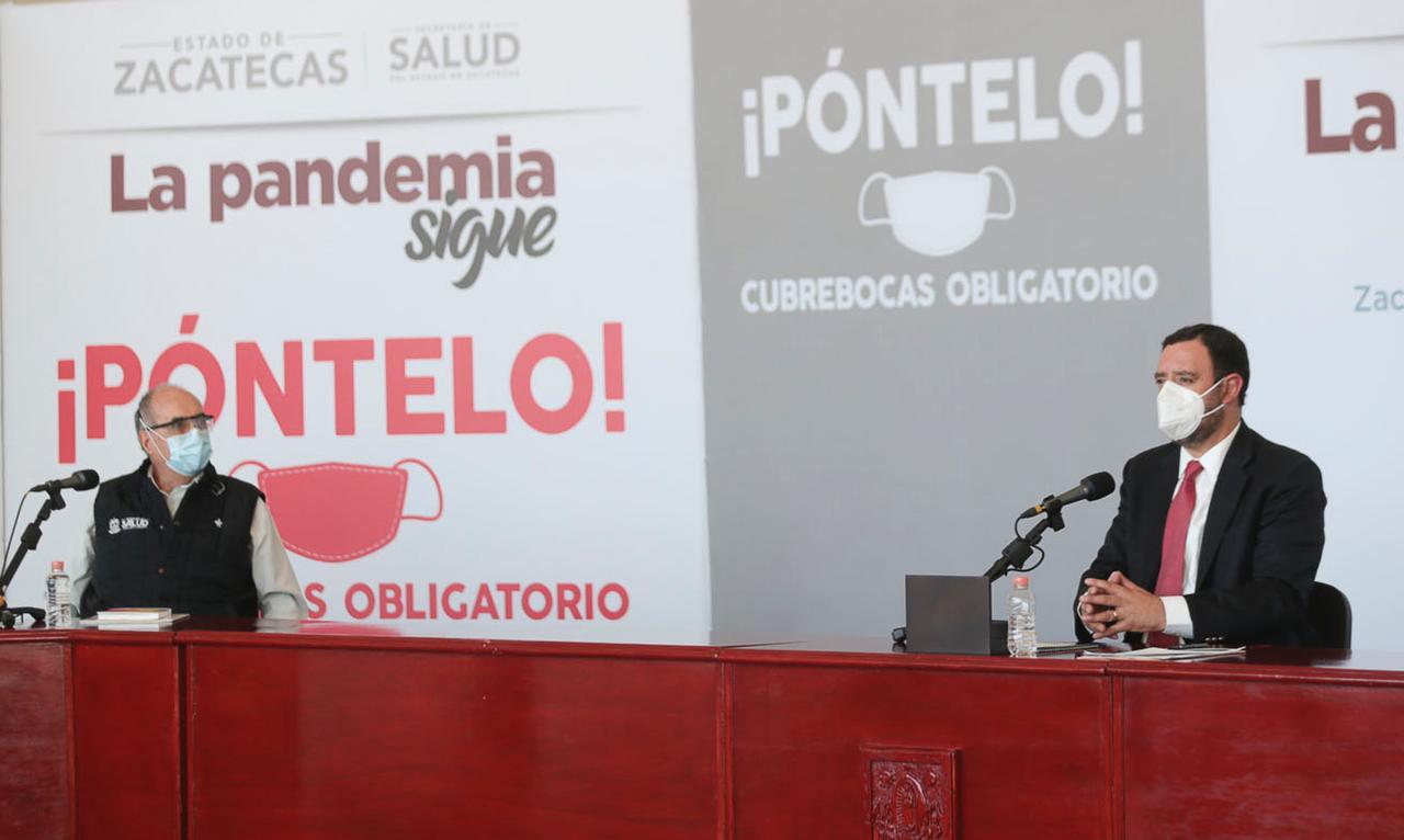 CON TODO Y VACUNA, DEBEN SEGUIR USANDO CUBREBOCAS: ALEJANDRO TELLO