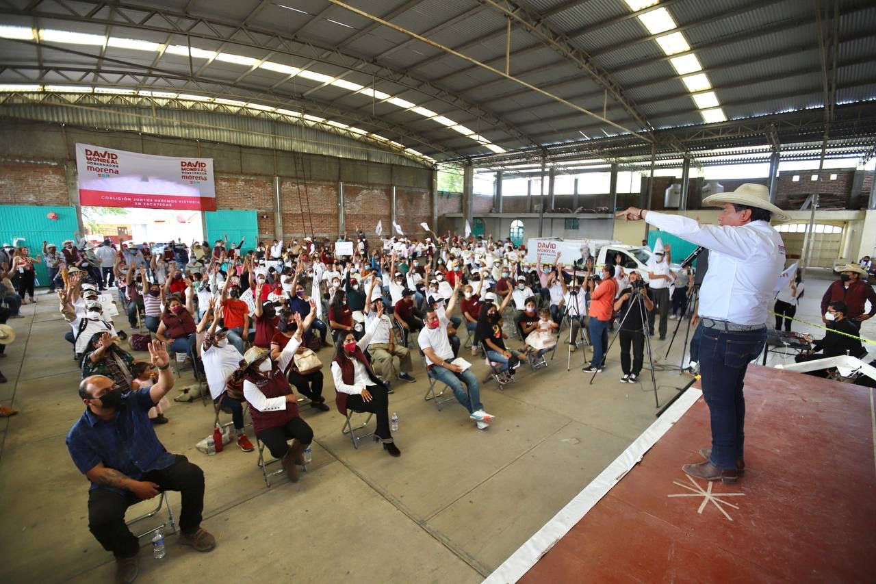 Vamos a ganar y vamos a transformar Zacatecas: David Monreal Ávila