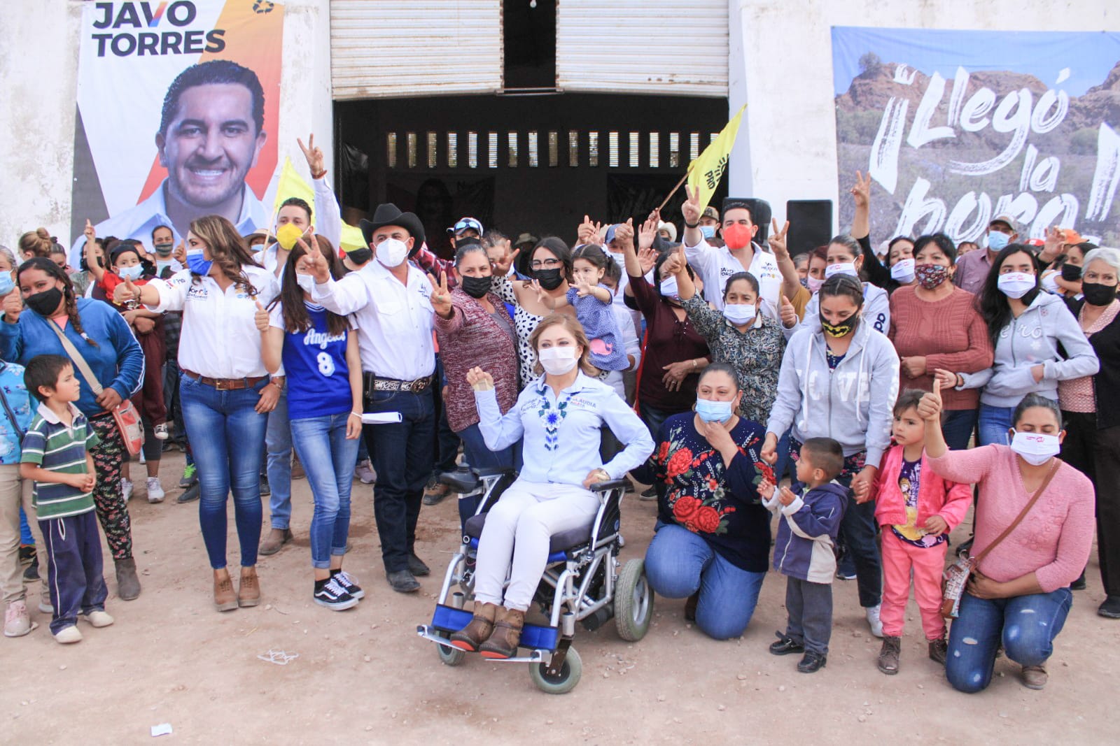 UN GOBIERNO HONORABLE, DIGNO Y DE RESULTADOS, OFRECE CLAUDIA ANAYA