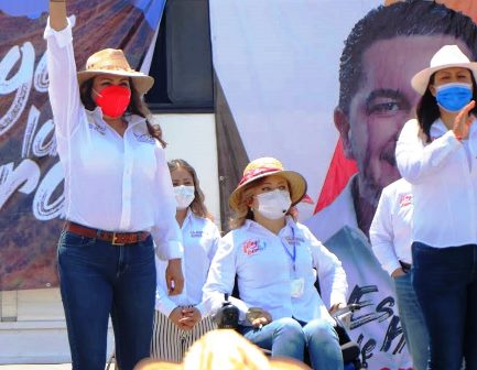 VA POR FRESNILLO, VA POR ZACATECAS: NORMA CASTORENA.