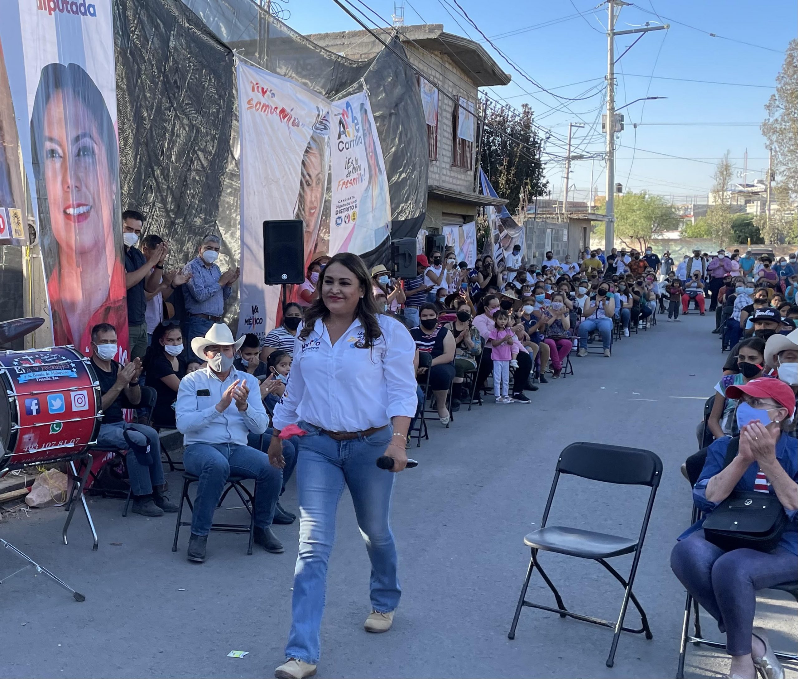ACUDE CASTORENA A SAÍN ALTO Y COLONIAS DE FRESNILLO
