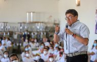 CONMEMORA SAÚL MONREAL DÍA DEL TRABAJO CON INTEGRANTES DEL SECTOR SALUD