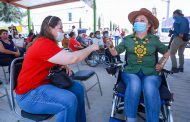 RECONOCEN A CLAUDIA ANAYA POR LAS OBRAS QUE LLEVÓ AL SEMIDESIERTO