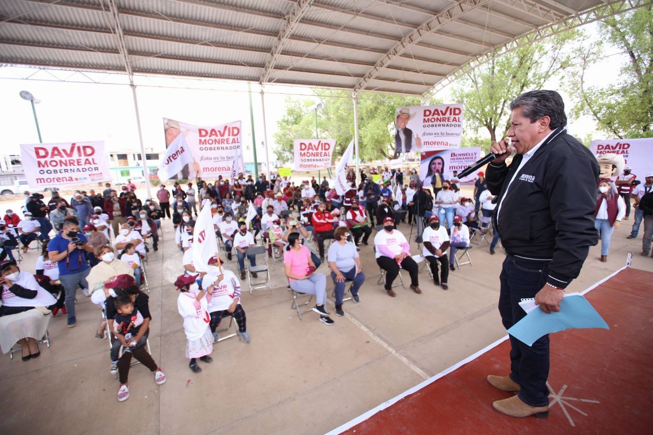 Vengo a entregar mi vida para sacar adelante a Fresnillo y al estado: David Monreal Ávila