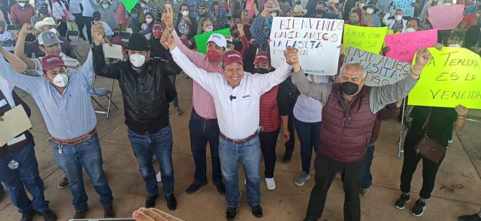 • Carlos Alvarado Campa De la mano de David Monreal se consolidará en Zacatecas la cuarta transformación.