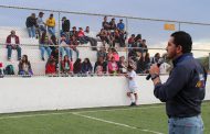 Dignificaremos espacios deportivos en San José de Lourdes: Javo Torres
