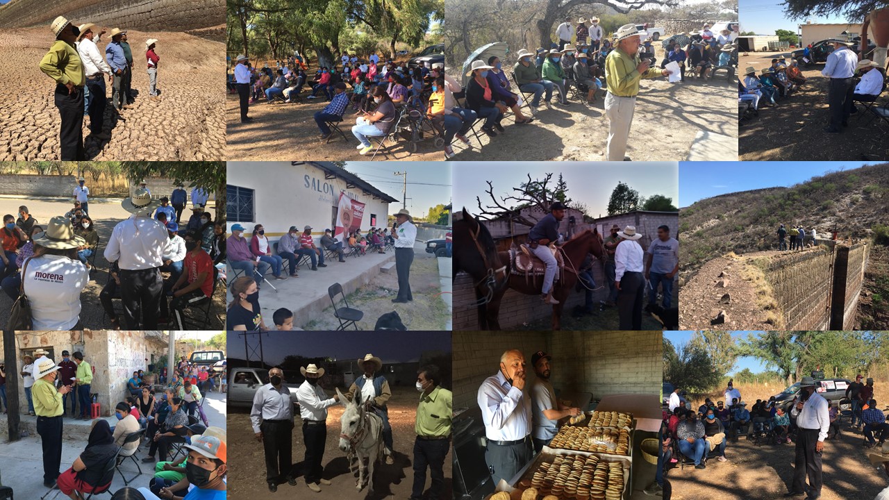 ALVARADO CAMPA SIGUE AVANZANDO TANTO EN LAS COLONIAS COMO EN LAS COMUNIDADES DEL DISTRITO VII