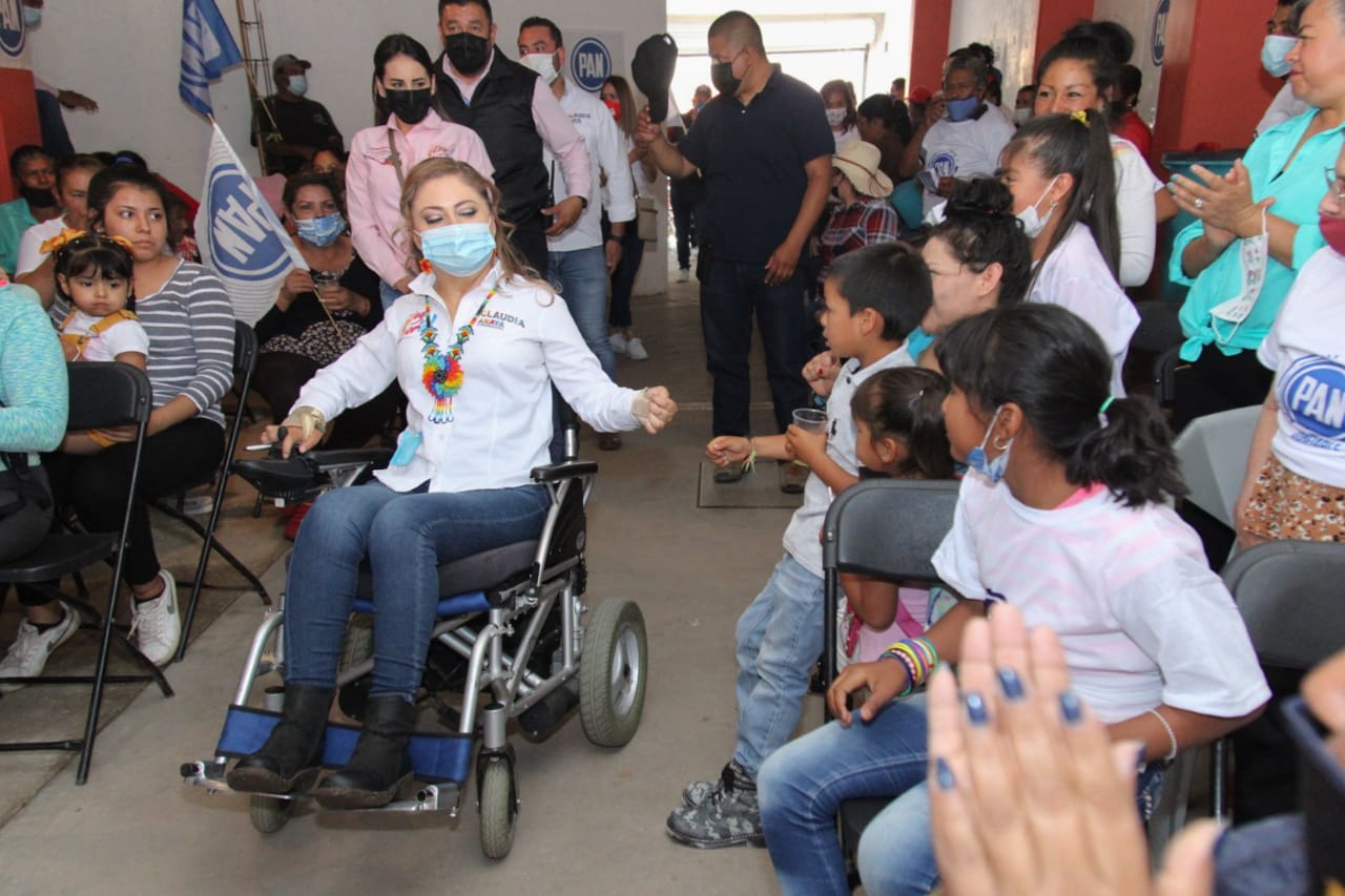 LA GENTE DE VALORES NO QUIERE A UN MANOSEADOR AL FRENTE DE ZACATECAS: CLAUDIA ANAYA