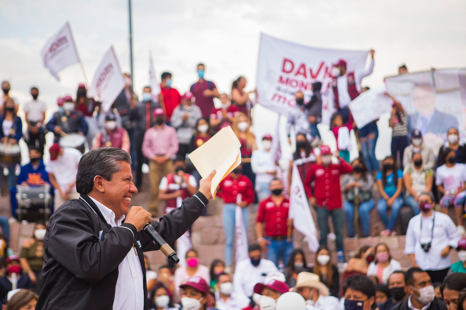 Zacatecas va por un cambio de régimen: David Monreal