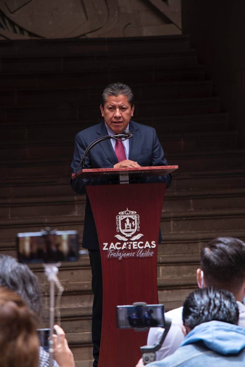 Ofrece David Monreal lealtad al pueblo de Zacatecas; Inicia la transformación