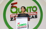 CRISTINA RODRÍGUEZ DE TELLO RINDE SU QUINTO Y ÚLTIMO INFORME DE LABORES AL FRENTE DEL SEDIF ZACATECAS