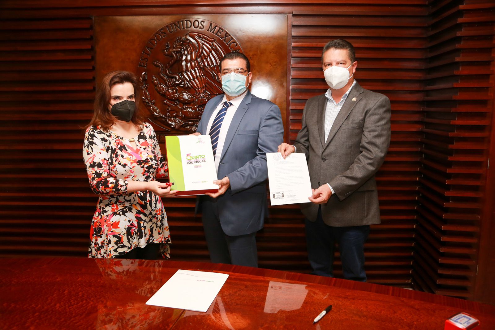ENTREGA ALEJANDRO TELLO SU QUINTO Y ÚLTIMO INFORME DE GOBIERNO A LA LEGISLATURA DE ZACATECAS