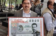 DEVELAN BILLETE DE LOTERÍA CONMEMORATIVO AL CENTENARIO LUCTUOSO DE RAMÓN LÓPEZ VELARDE