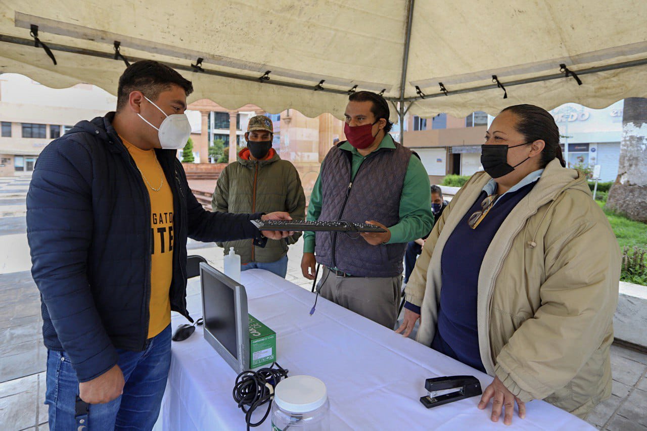 EL AYUNTAMIENTO DE FRESNILLO REALIZA EL PROGRAMA RECICLÓN 2021 PARA ACOPIAR LA BASURA ELECTRÓNICA