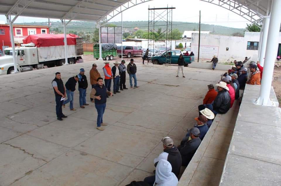 Apoyando al campo de Sombrerete