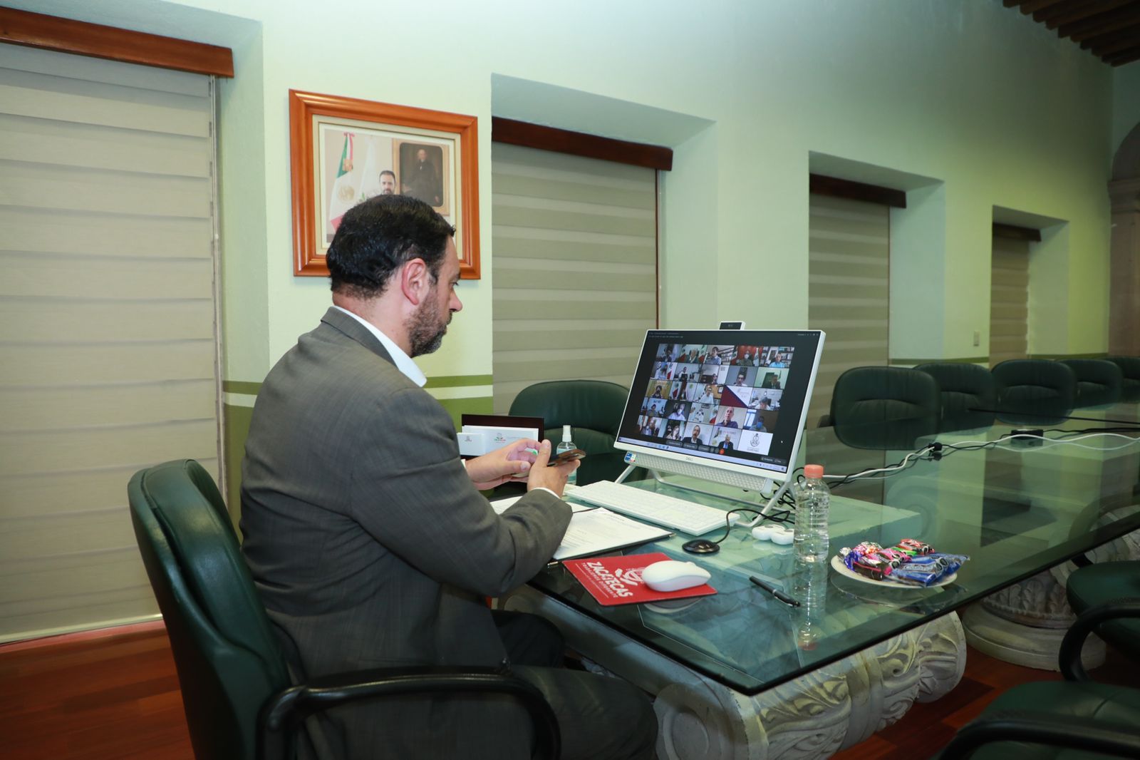 ANTE INCREMENTO DE CASOS DE COVID-19, SOLICITA GOBERNADOR TELLO APOYO PARA LA RECONVERSIÓN HOSPITALARIA