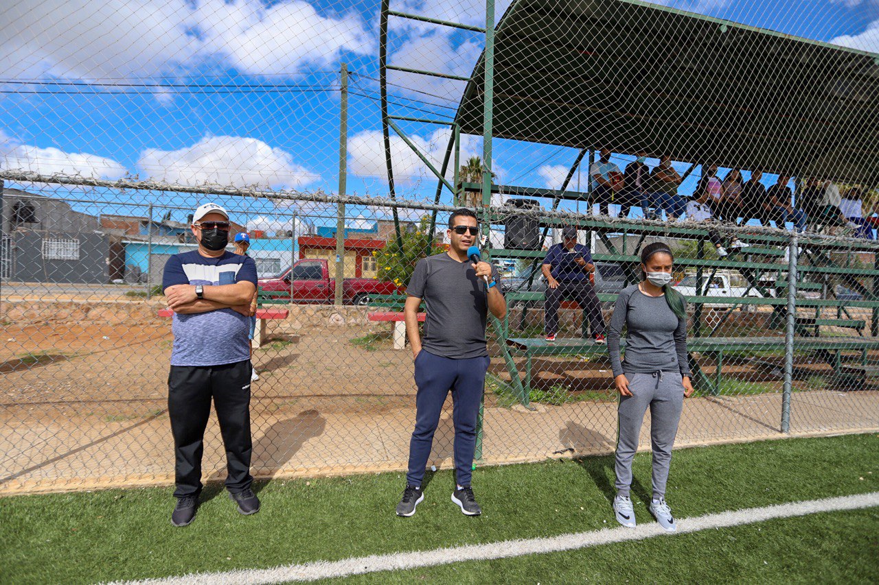 INAUGURAN EL TORNEO DE FUTBOL INTERMUNICIPAL “HERMANDAD” ENTRE JUGADORES DE FRESNILLO Y GUADALUPE