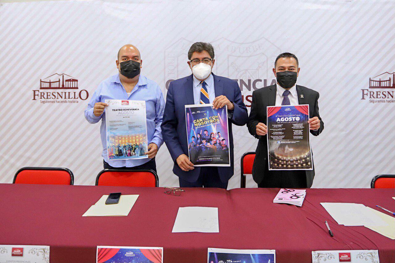 PRESENTAN PROGRAMA CULTURAL DEL TEATRO ECHEVERRÍA