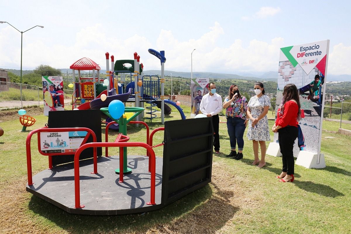 GRACIAS AL SEDIF, NIÑAS Y NIÑOS DE APOZOL CUENTAN AHORA CON UN ESPACIO DIFERENTE