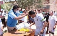PARTICIPA SAÚL MONREAL EN LA CLAUSURA DEL TORNEO DE FUTBOL DE LA LIGA GOLDEN 55 y MÁS