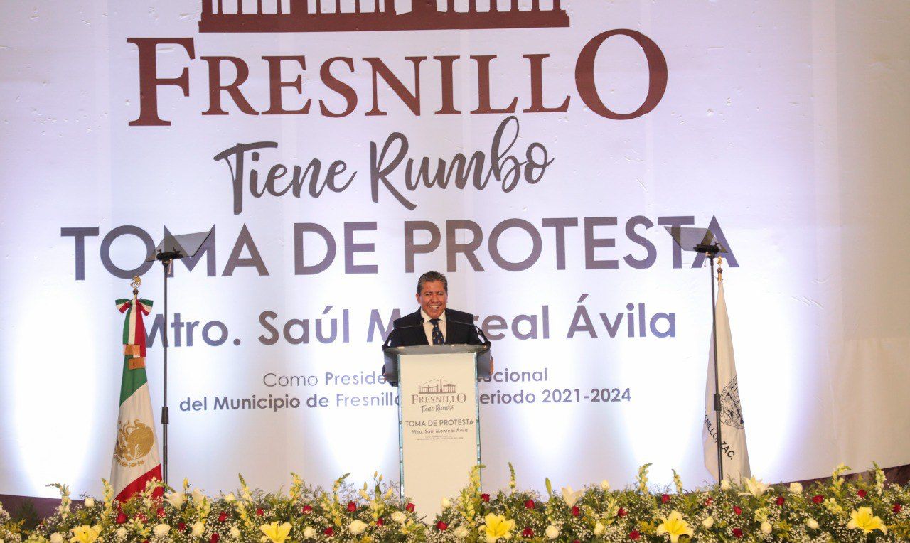 Amor con amor se paga y no voy a titubear ni a regatear mi respaldo a Fresnillo: Gobernador David Monreal