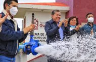 Inauguran Gobernador David Monreal y Alcalde Julio César Chávez sistema de agua potable en El Bordo de Buenaventura