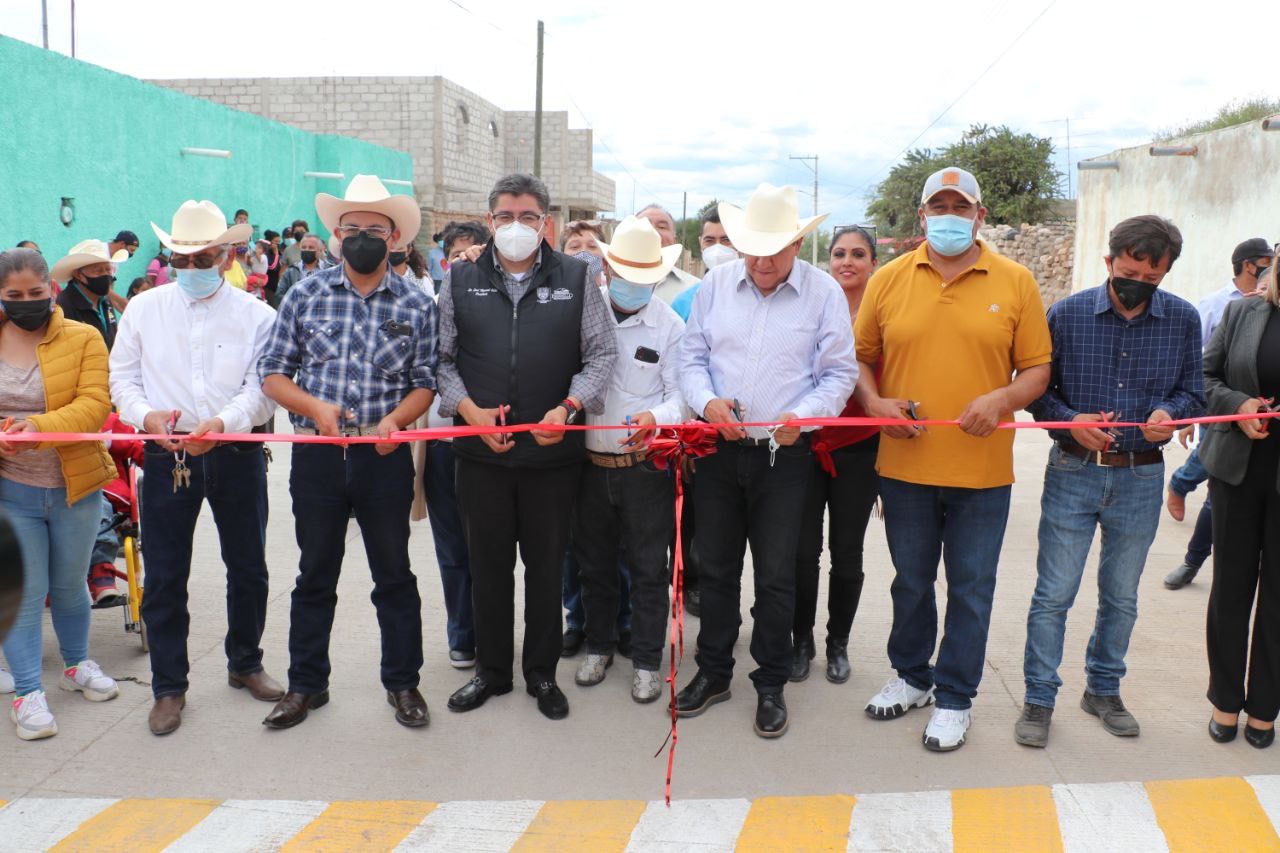 INVIERTE MUNICIPIO DE FRESNILLO 6 MDP EN REHABILITACIÓN DE CALLE EN RANCHO GRANDE