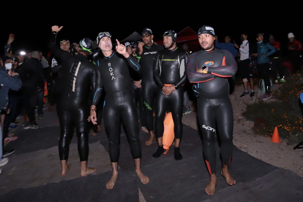 ARRANCA EL ULTRA MX515 CON LA DISCIPLINA DE NATACIÓN EN LA PRESA DE SANTACRUZ