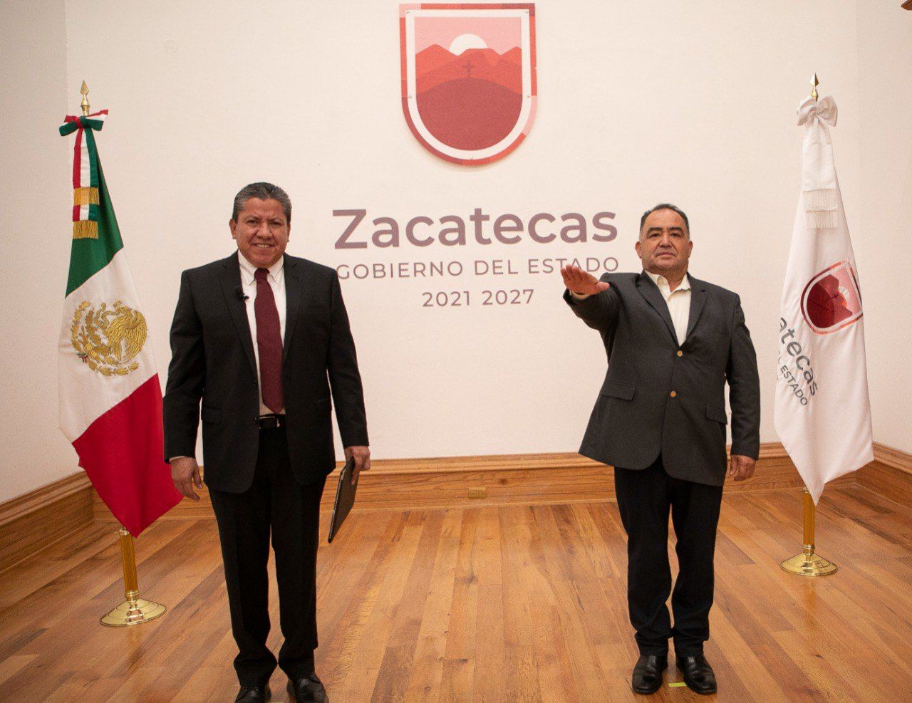 Designa David Monreal a la totalidad del Gabinete en el Gobierno de Zacatecas